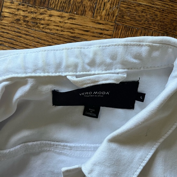 Vero Moda White Jean jacket - Picture 4 of 4